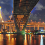 Bhumibol Bridge - bangkok