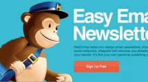 mailchimp aplicación online de email marketing